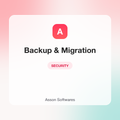 Backup & Migration — Asson Softwares