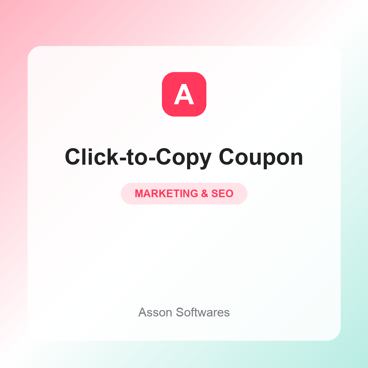 Click-to-Copy Coupon