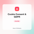 Cookie Consent & GDPR — Asson Softwares