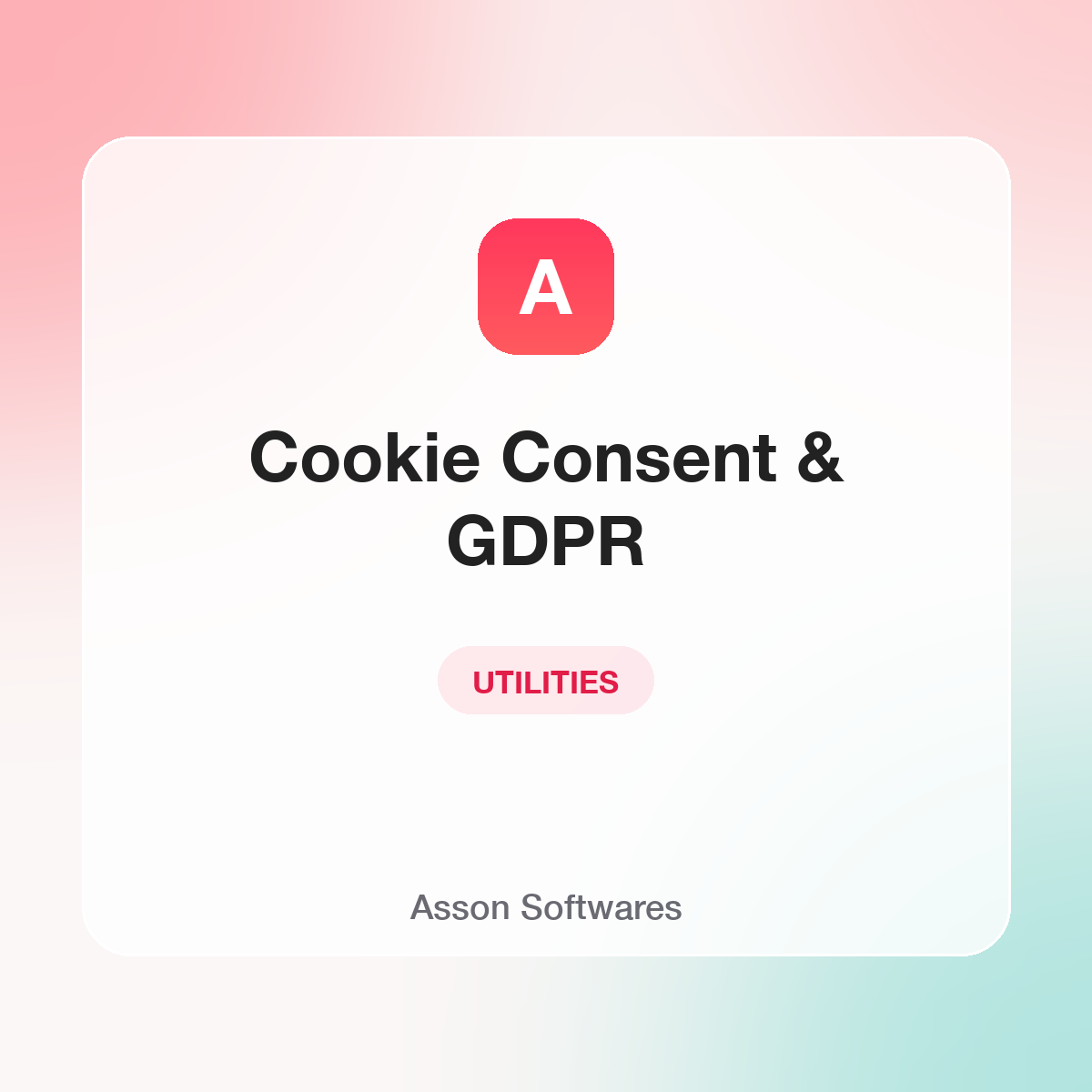 Cookie Consent & GDPR — Asson Softwares