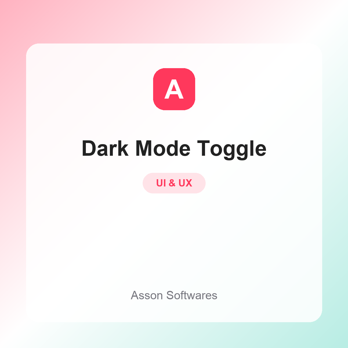 Dark Mode Toggle