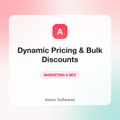 Dynamic Pricing & Bulk Discounts — Asson Softwares