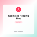 Estimated Reading Time