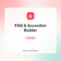 FAQ & Accordion Builder — Asson Softwares