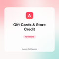 Gift Cards & Store Credit — Asson Softwares