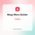 Mega Menu Builder — Asson Softwares