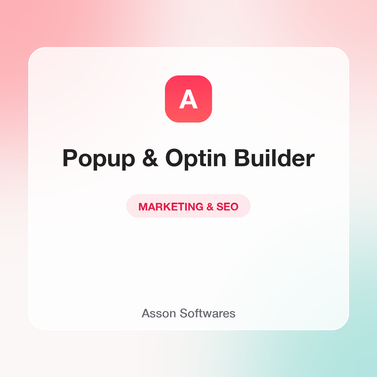 Popup & Optin Builder — Asson Softwares