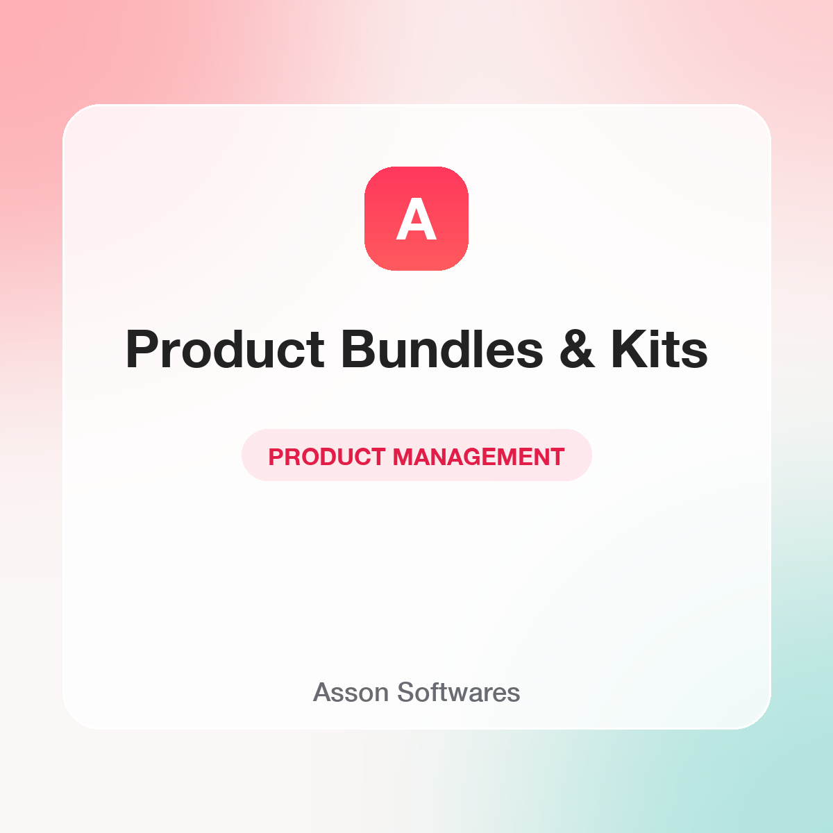 Product Bundles & Kits — Asson Softwares