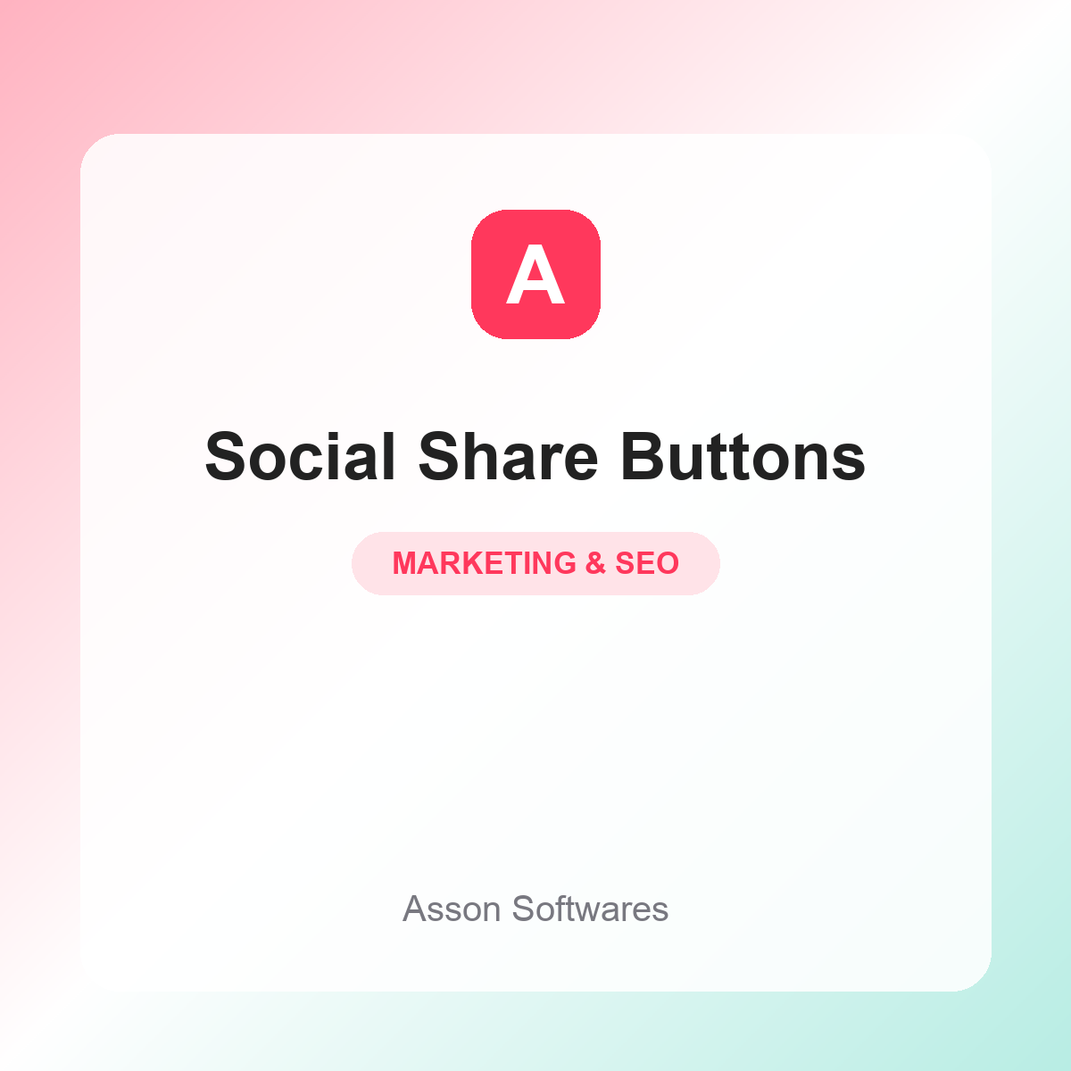 Social Share Buttons