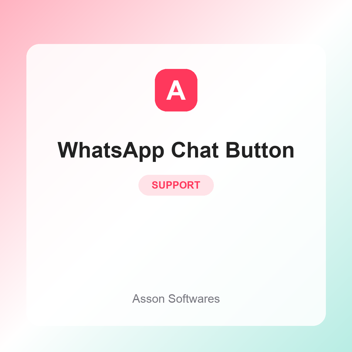 WhatsApp Chat Button